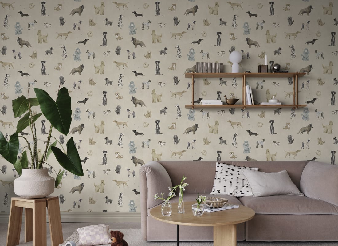 Taiga Dogs & Friends - Wallpaper Trader