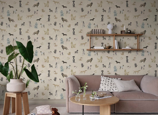 Taiga Dogs & Friends - Wallpaper Trader