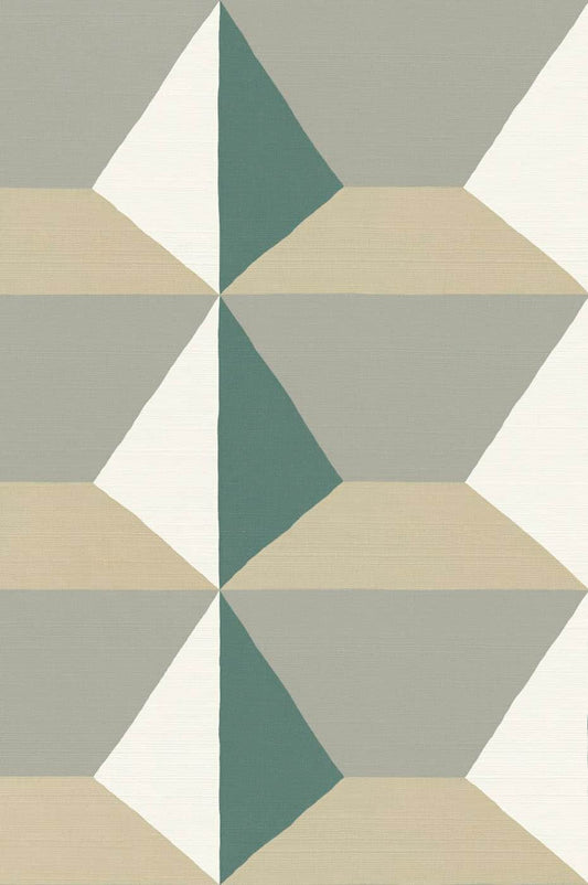 Ilse - Green - Wallpaper Trader