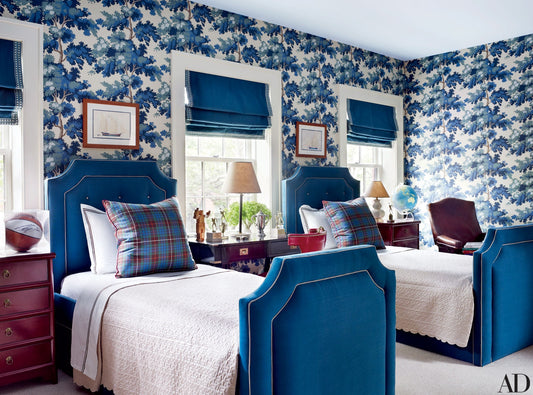 Raphaël - Blue - Wallpaper Trader