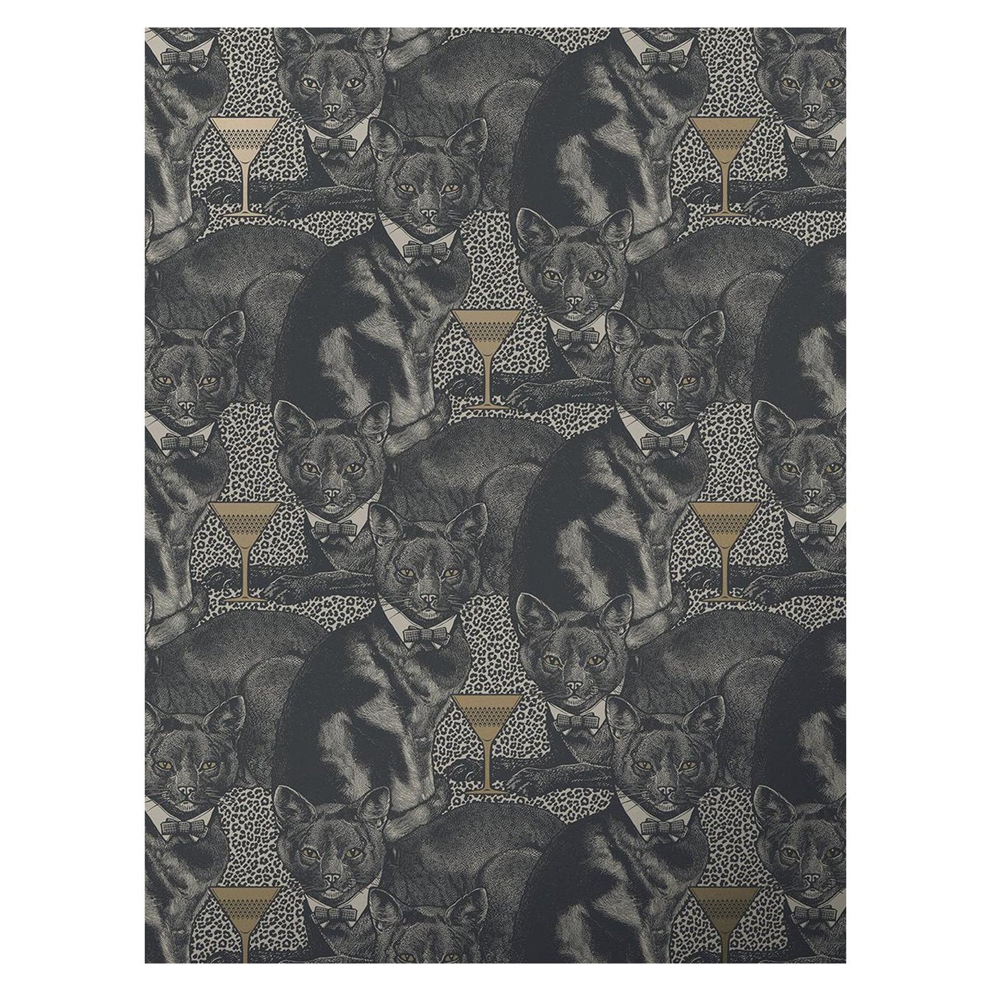 Cat-titude - Divine Gold - Wallpaper Trader
