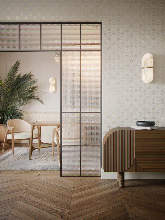 Deco Martini - Gold - Wallpaper Trader