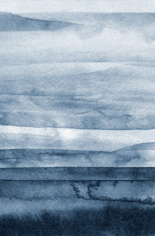 Sediment - Blue - Wallpaper Trader