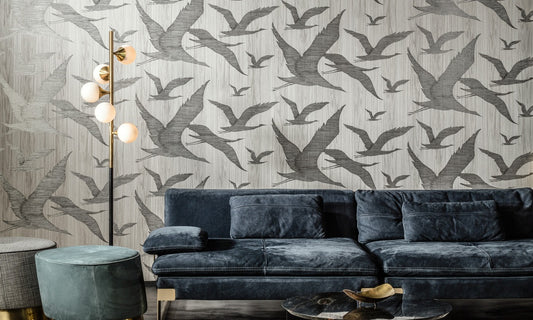 Hover - Grey - Wallpaper Trader