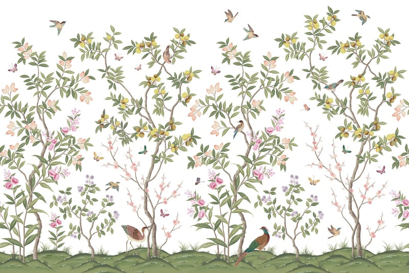 Chinoiserie Chic - Multi - Wallpaper Trader