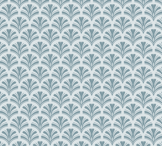 Petal Scallop - Blue