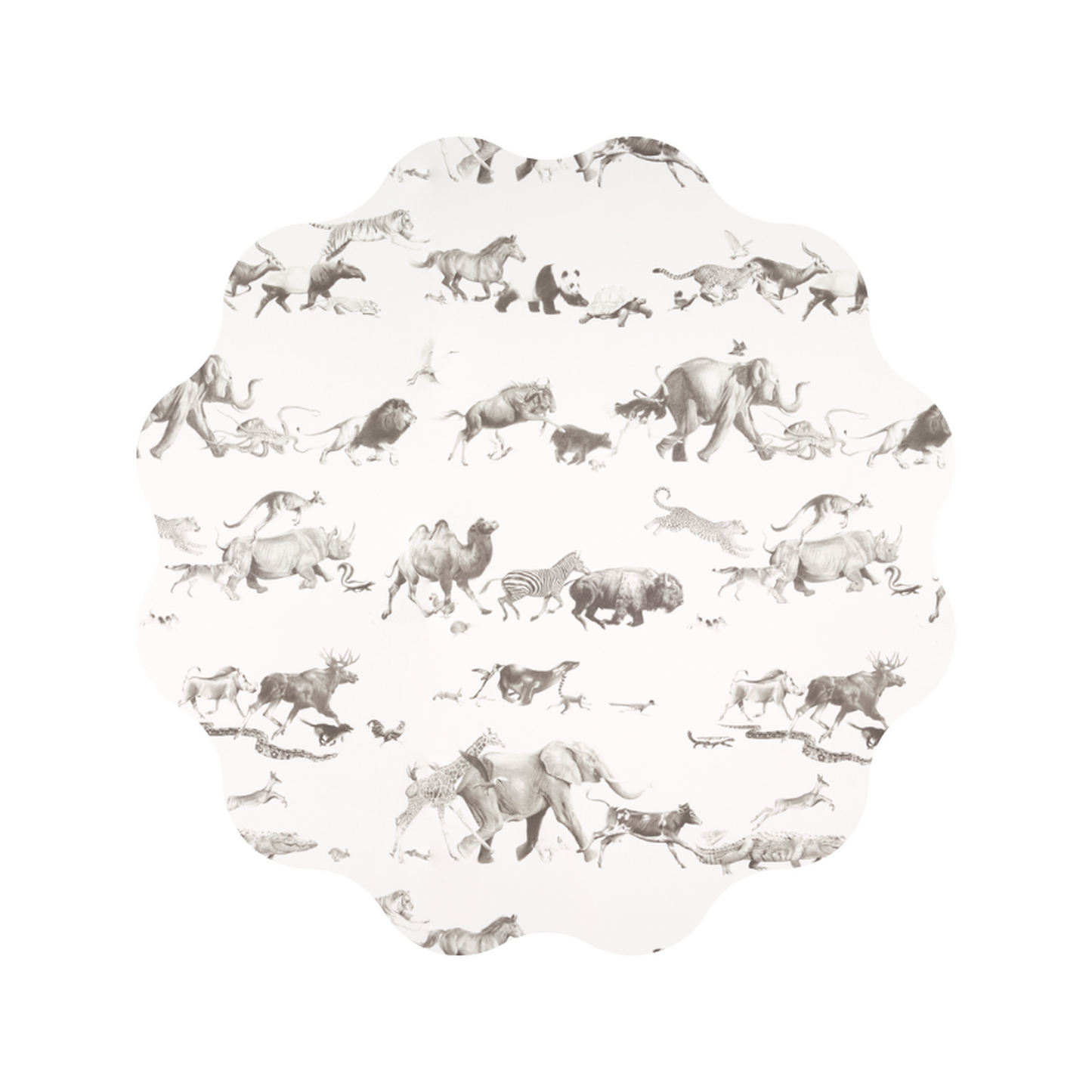 Animals - Pencil on Bone - Wallpaper Trader