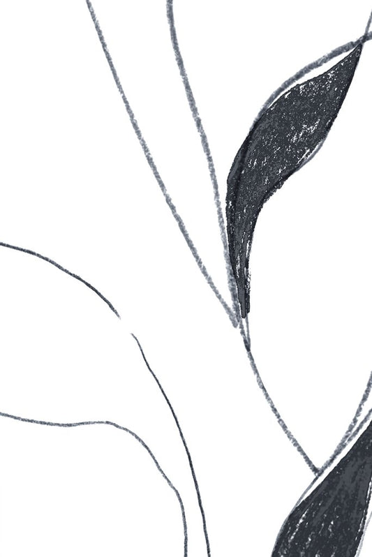 Vine - Charcoal - Wallpaper Trader