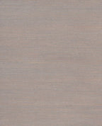 Fine Sisal II wallpaper by Eijffinger, flat swatch in grey-mauve with horizontal grasscloth sisal weave