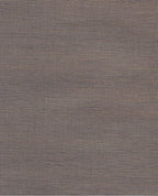 Fine Sisal II wallpaper by Eijffinger, flat swatch in warm taupe-brown with horizontal sisal grasscloth texture