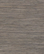 Fine Sisal II wallpaper by Eijffinger, flat swatch in streaked brown-grey natural sisal grasscloth
