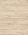Fine Arrowroot grasscloth wallpaper by Eijffinger, flat swatch in soft sandy beige with fine woven arrowroot texture