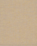 Tweed Weave wallpaper by Eijffinger, flat swatch in soft greige with woven tweed crosshatch and golden-yellow flecks