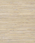 Tonal Reed grasscloth wallpaper by Eijffinger, flat swatch in pale wheat-beige with fine horizontal reed strands