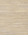 Tonal Reed grasscloth wallpaper by Eijffinger, flat swatch in pale wheat-beige with fine horizontal reed strands