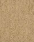 Cork wallpaper by Eijffinger, flat swatch of natural cork texture in warm golden tan with flecked grain detail