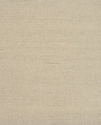 Silk Weave wallpaper by Eijffinger, flat swatch of finely woven grasscloth-style silk in warm neutral beige