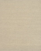 Silk Weave wallpaper by Eijffinger, flat swatch of finely woven grasscloth-style silk in warm neutral beige