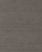 Fine Sisal II wallpaper by Eijffinger, flat swatch in deep mushroom grey with horizontal sisal grasscloth texture