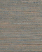 Silk Weave wallpaper by Eijffinger, woven silk texture blending teal-blue and warm tan threads