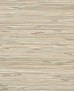 Wild Grass wallpaper by Eijffinger, flat swatch of natural grasscloth in pale cream and sand tones
