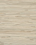 Wild Grass wallpaper by Eijffinger, flat swatch of natural grasscloth in pale cream and sand tones