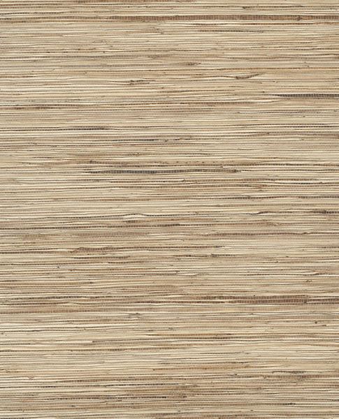 Wild Grass wallpaper by Eijffinger, natural straw-beige grasscloth with horizontal woven reeds