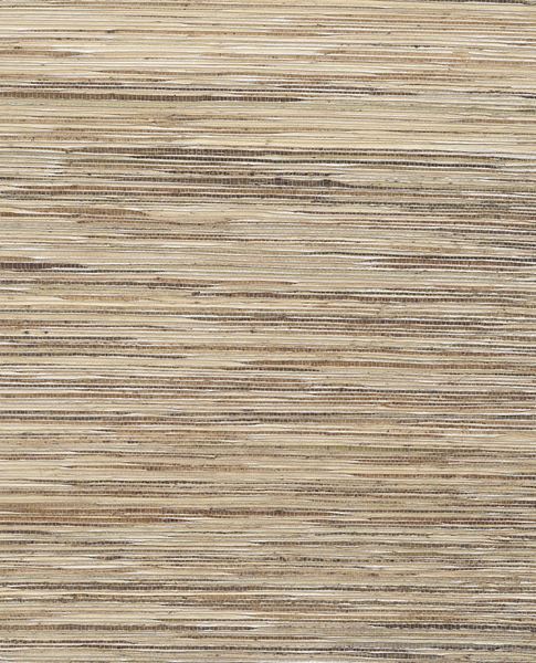 Wild Grass wallpaper by Eijffinger, grasscloth texture blending contrasting brown and cream reeds