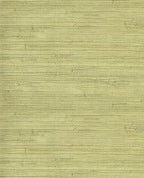 Fine Reed grasscloth wallpaper by Eijffinger, close-up swatch in soft sage green natural reed texture