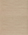 Coarse Weave grasscloth wallpaper by Eijffinger, flat swatch in soft sandy taupe natural weave
