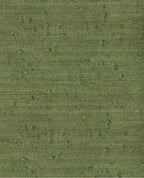 Coarse Weave grasscloth wallpaper by Eijffinger, close-up swatch in deep olive-green coarse weave