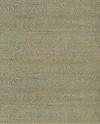 Fine Reed grasscloth wallpaper by Eijffinger, textured swatch in mottled taupe and aqua natural reed