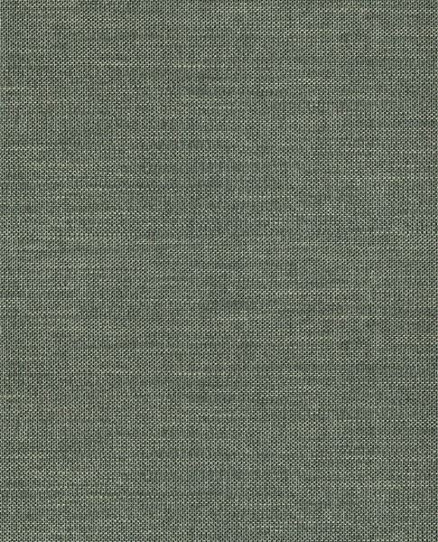 Banded Reed grasscloth wallpaper by Eijffinger, close-up swatch in heathered grey-green tight weave