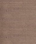 Paper Weave wallpaper by Eijffinger, flat swatch of natural woven paper texture in warm taupe brown with subtle pale flecks.