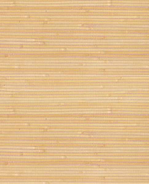 Fine Sisal wallpaper by Eijffinger, sisal weave in warm peach and apricot tones