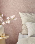 Tonal Rose wallpaper by Eijffinger – soft tonal floral sprig design