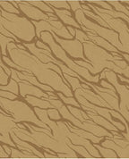 River Vein wallpaper by Eijffinger in golden ochre on caramel, streaming vein pattern, flat swatch close-up