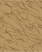 River Vein wallpaper by Eijffinger in golden ochre on caramel, streaming vein pattern, flat swatch close-up