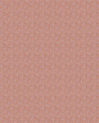 Step Weave wallpaper by Eijffinger in dusty terracotta pink, woven staircase-step motif, flat swatch close-up