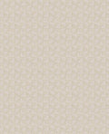 Step Weave wallpaper by Eijffinger, small stepped geometric square motif in soft cream beige, flat swatch close-up