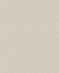 Step Weave wallpaper by Eijffinger, small stepped geometric square motif in soft cream beige, flat swatch close-up