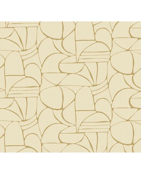 Pebble Line wallpaper by Eijffinger – abstract organic outline design