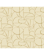Pebble Line wallpaper by Eijffinger – abstract organic outline design