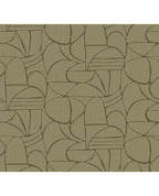 Pebble Line wallpaper by Eijffinger – abstract organic outline design