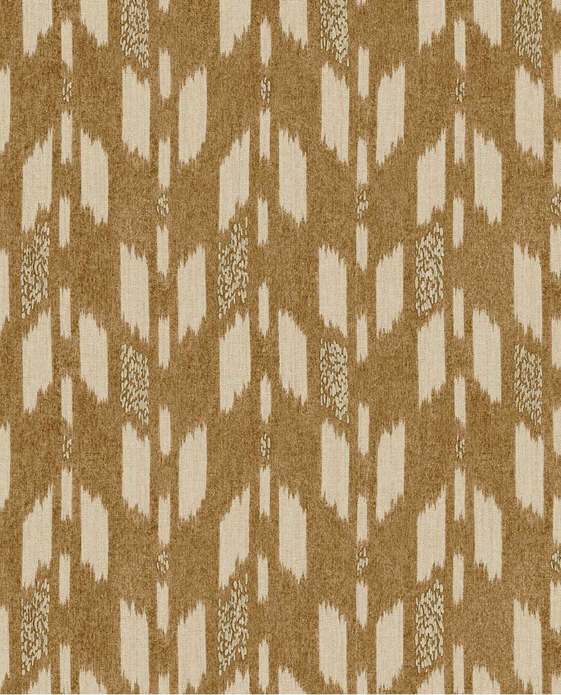 Woven Ikat wallpaper by Eijffinger – woven ikat diamond design