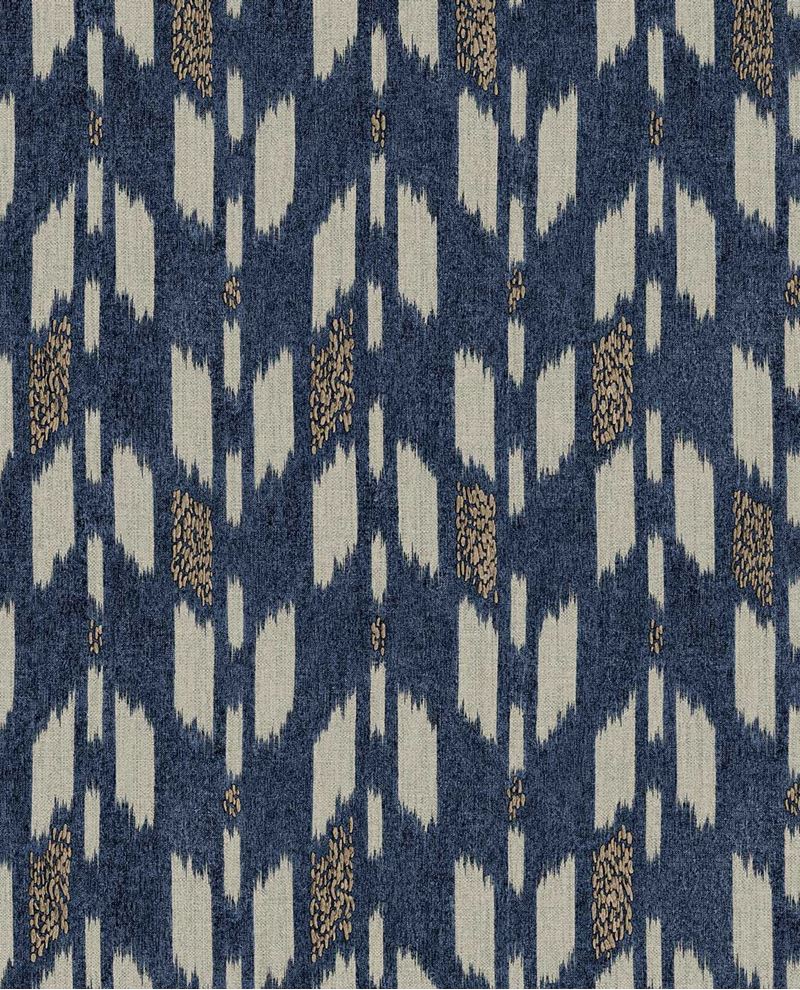 Woven Ikat wallpaper by Eijffinger – woven ikat diamond design
