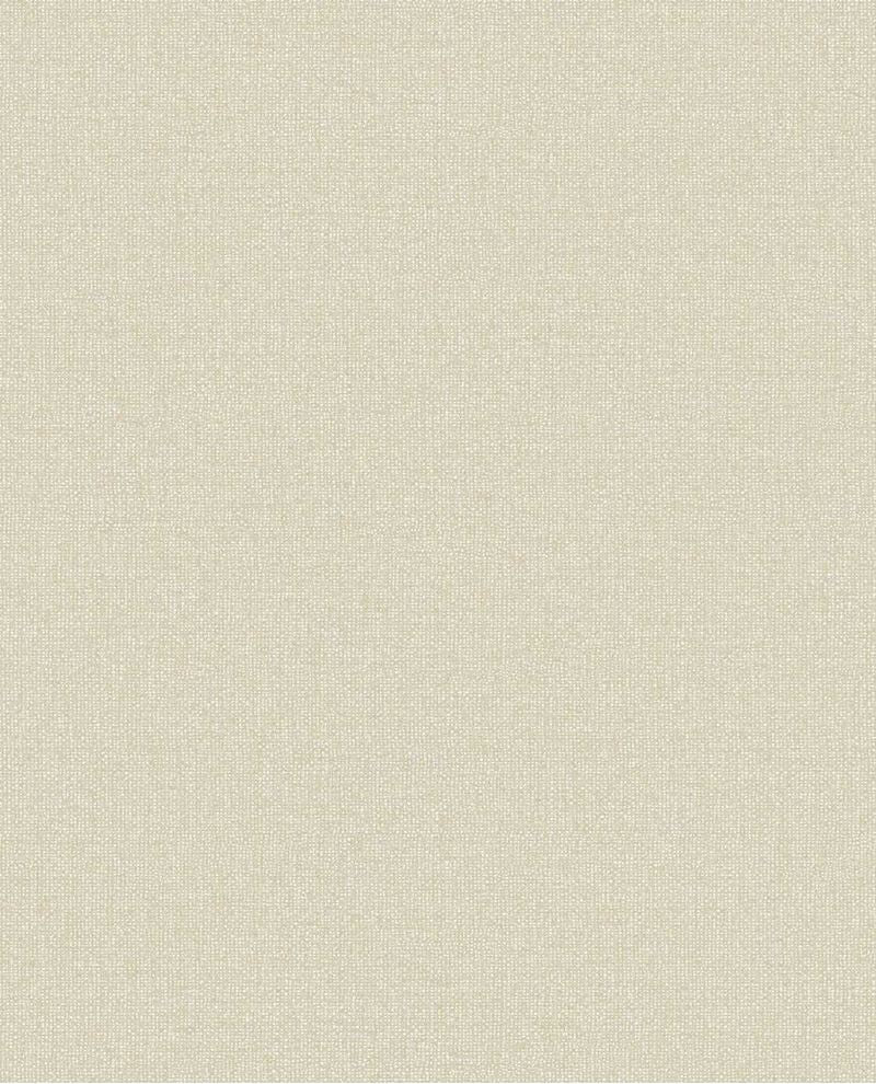 Linen Weave wallpaper by Eijffinger, flat swatch in soft beige with a woven linen texture