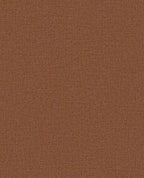 Linen Weave wallpaper by Eijffinger, flat swatch in rich rust copper with woven linen texture