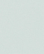 Linen Weave wallpaper by Eijffinger, flat swatch in pale duck-egg blue with woven linen texture