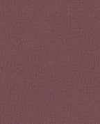Linen Weave wallpaper by Eijffinger, flat swatch in dusky plum burgundy with woven linen texture